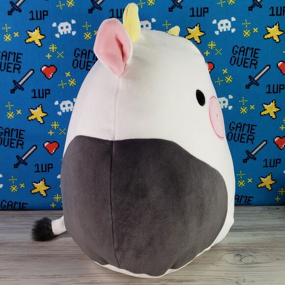 Squishmallow Connor the Cow 11" Collectible Plush NWT - Picture 2 of 8